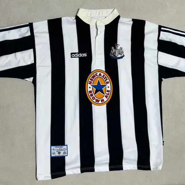 [BUNJANG] Newcastle United 1997-1998 Home Jersey - Shearer #9 / 9798 뉴케슬 홈 유니폼/ 9번 시어러 마킹