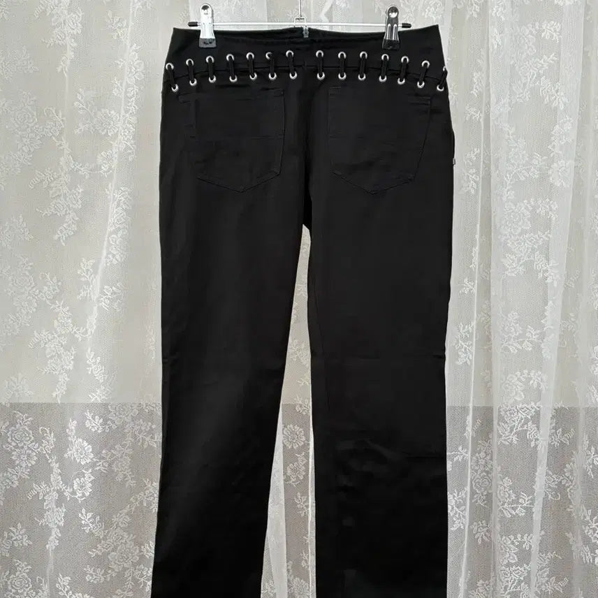 [BUNJANG] Gianfranco Ferre Eyelet Cotton Pants / 26) 지안프랑코페레 Gianfranco Ferre 아일렛 팬츠