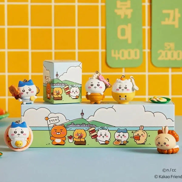 [BUNJANG] Najijarui x Kakao Friends Hachiwara Fried Rice Keyring / 먼작귀 x 카카오프렌즈 [하치와레 볶음밥 키링]