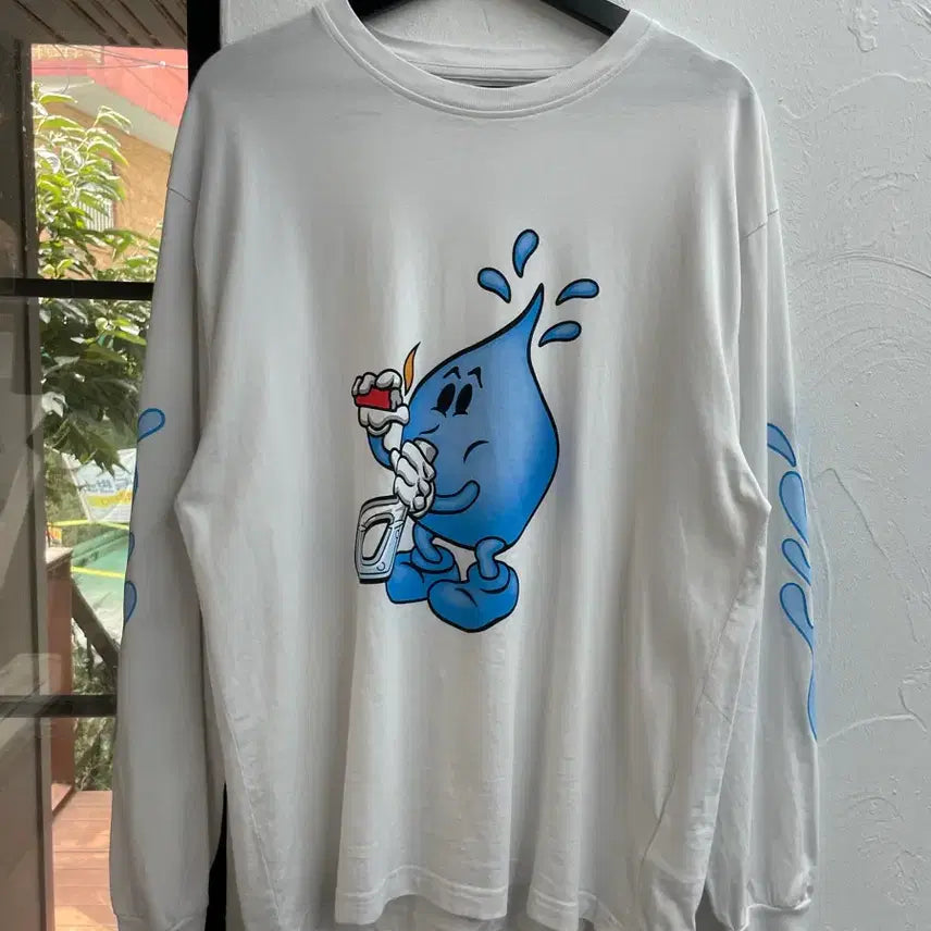 [BUNJANG] Palace World Industries Long Sleeve T-Shirt / 팔라스 월드 인더스트리 롱슬리브
