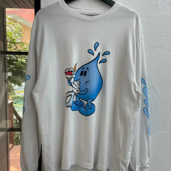 [BUNJANG] Palace World Industries Long Sleeve T-Shirt / 팔라스 월드 인더스트리 롱슬리브