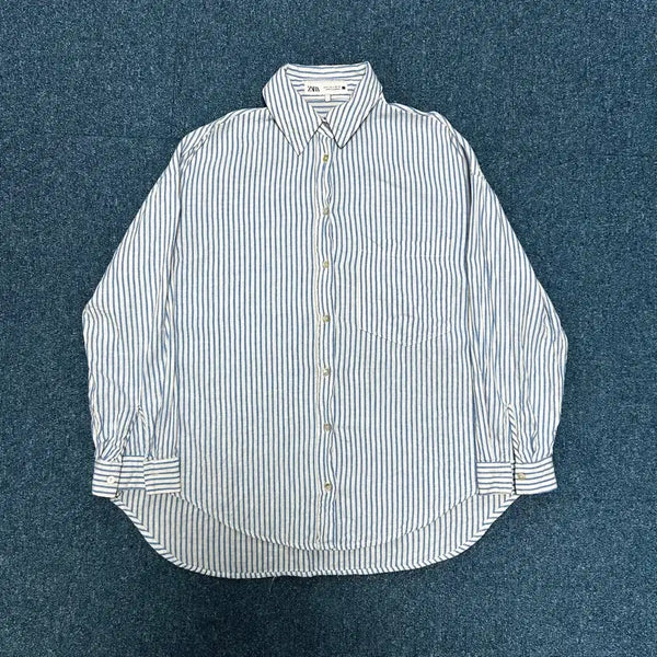 [BUNJANG] Zara Striped Shirt S / 자라 스트라이프 셔츠 S
