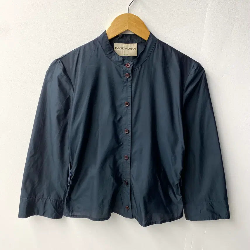 [BUNJANG] Emporio Armani Stand Collar Shirt Jacket / [42] 2000 Emporio Armani 엠포리오 아르마니 셔츠자켓