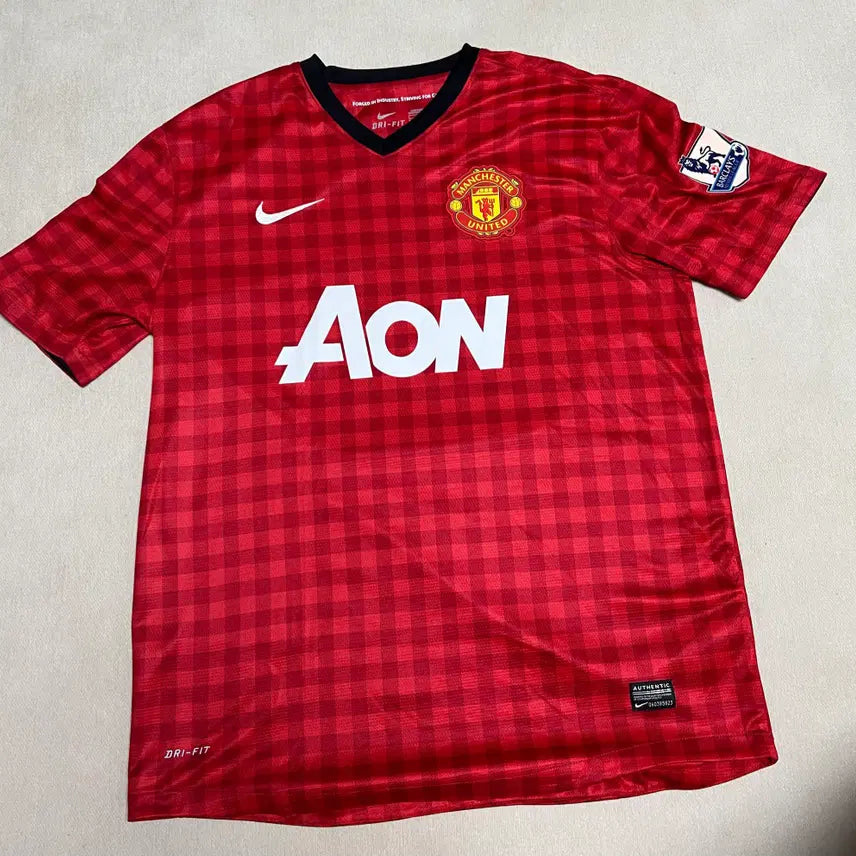 [BUNJANG] Manchester United 12/13 Home Jersey - Rooney #10 / 1213 맨유 홈 유니폼/ 10번 루니 마킹