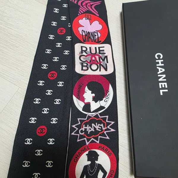 [BUNJANG] Chanel Silk Bandana / 샤넬 실크 방도