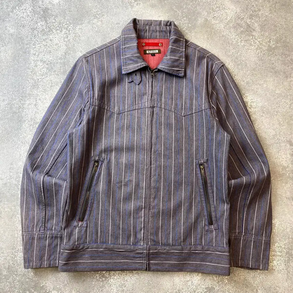 [BUNJANG] ULTIMAX Vintage Western Zip Up Jacket (L) / [L] ULTIMAX 일본 빈티지 웨스턴 집업 자켓