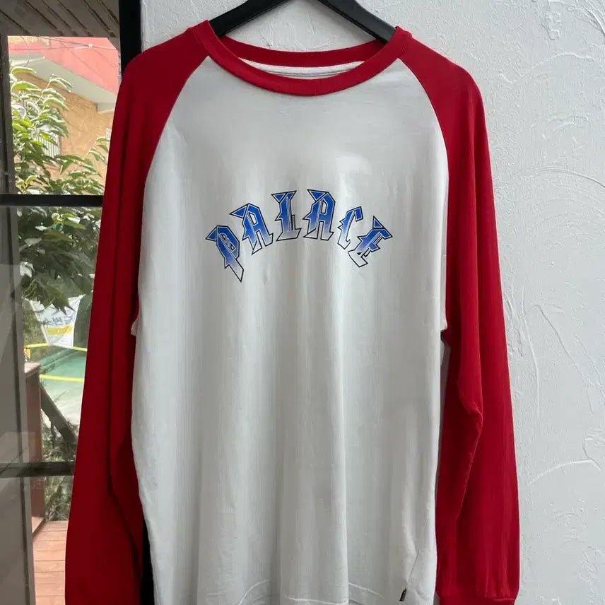 [BUNJANG] Palace Spitfire Raglan Long Sleeve T-Shirt / 팔라스 스핏파이어 나그랑 롱슬리브