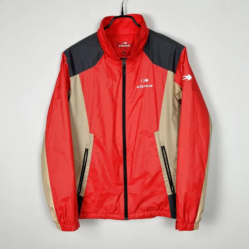 [BUNJANG] Eider Orange Windbreaker Jacket L / 아이더 주황 바람막이 자켓 점퍼 남L 100 라덴 빈티지