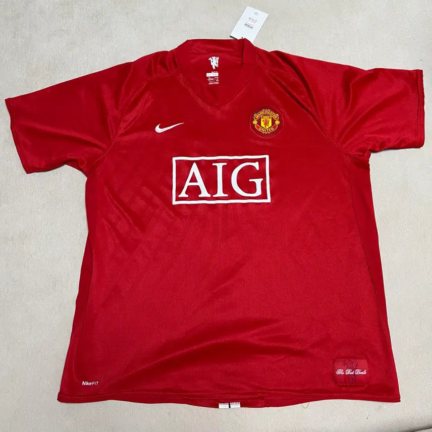 [BUNJANG] Manchester United 06/07 Home Jersey - Vidic #15 / 0607 맨유 홈 유니폼/15번 비디치 마킹