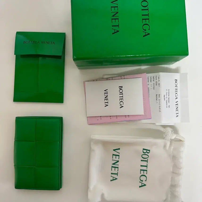 [BUNJANG] Bottega Veneta Flap Card Wallet / 보테가 베네타 플랩 카드 지갑
