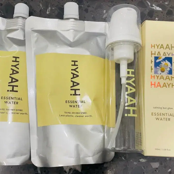 [BUNJANG] Hiyya Essential Water Set / 히야 에센셜워터 파우치2+본품2+거품기1