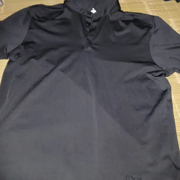 [BUNJANG] EXR Golf Wear Black Short-Sleeve Polo T-Shirt / EXR 골프웨어 반팔 카라티 블랙