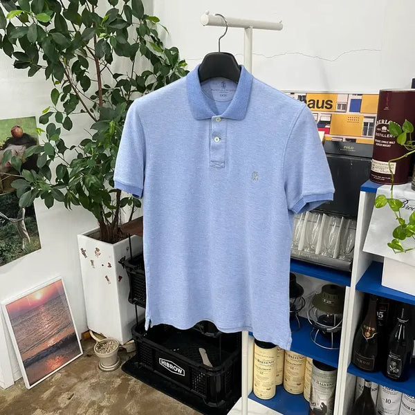 [BUNJANG] Brunello Cucinelli Short Sleeve Polo T-Shirt - L / 브루넬로 쿠치넬리 반팔 칼라 티셔츠 L