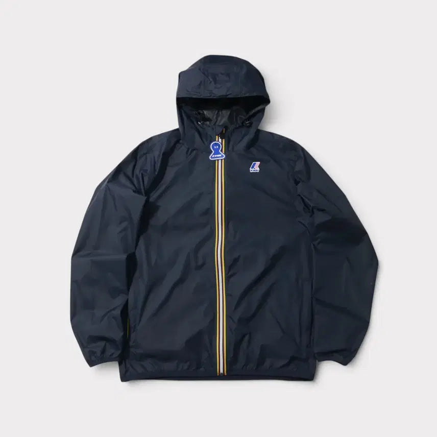 [BUNJANG] K-Way Le Vrai Claude 3.0 Packable Windbreaker Navy / [M] 까웨 르브레 클로드 3.0 네이비 패커블 바람막이