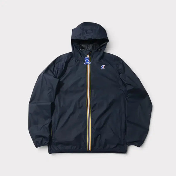 [BUNJANG] K-Way Le Vrai Claude 3.0 Packable Windbreaker Navy / [M] 까웨 르브레 클로드 3.0 네이비 패커블 바람막이