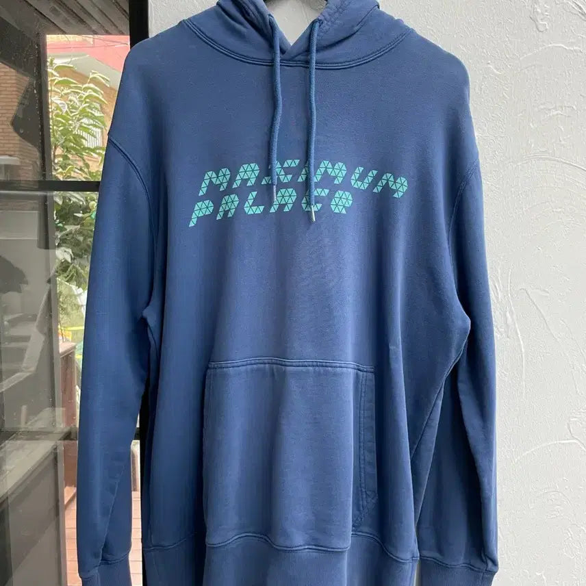 [BUNJANG] Palace Tri-Flect Hoodie Blue / 팔라스 트라이 플렉트 후드티