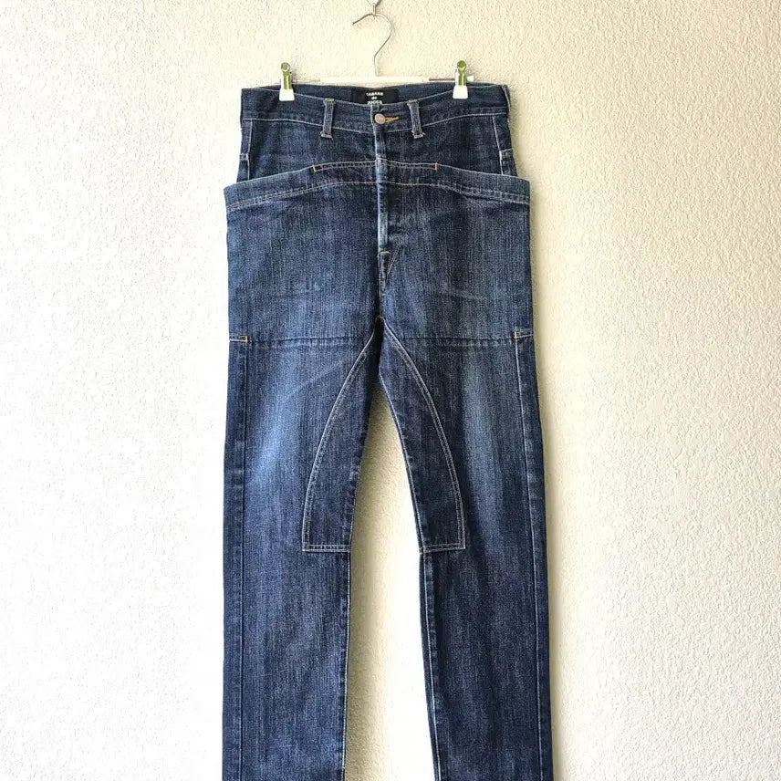 [BUNJANG] 00s Cabane de Zucca Gimmick Denim Pants / 00s 카반드주카(Cabane de Zucca) 기믹 데님팬츠