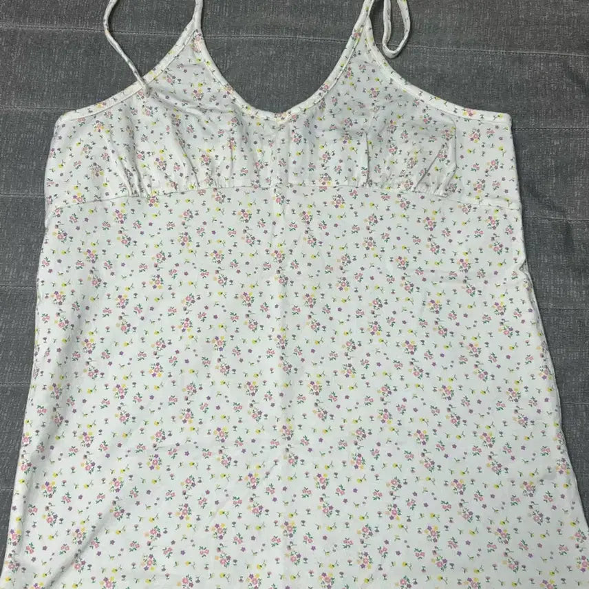 [BUNJANG] Vintage Floral Sleeveless Top / 빈티지꽃무늬 나시