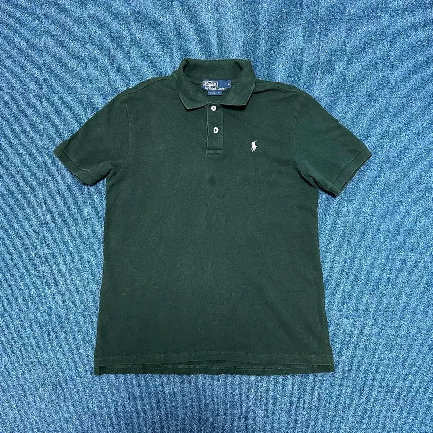 [BUNJANG] Polo Ralph Lauren Green L/XL Short Sleeve Polo Shirt / 폴로 랄프로렌 반팔 카라티 녹색 L