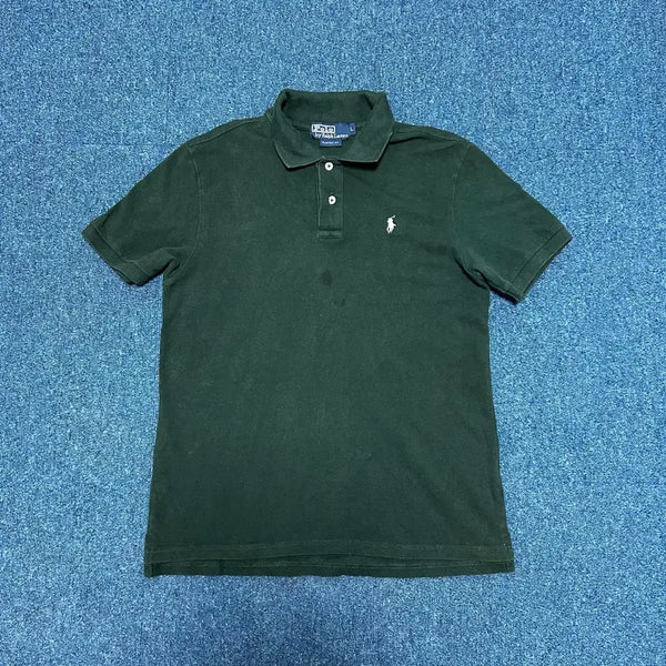 [BUNJANG] Polo Ralph Lauren Green L/XL Short Sleeve Polo Shirt / 폴로 랄프로렌 반팔 카라티 녹색 L