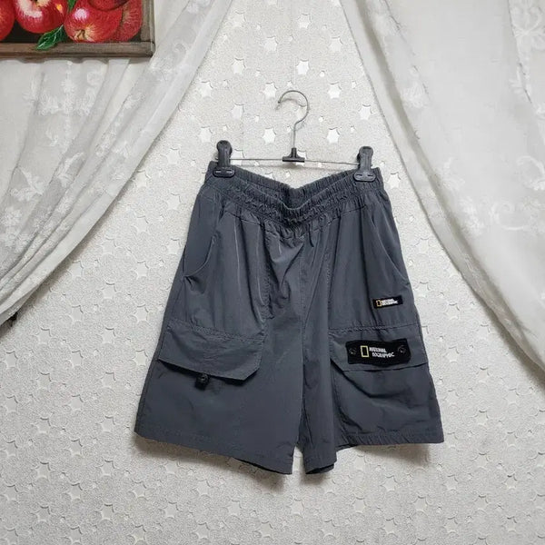 [BUNJANG] Men's Charcoal Cargo Shorts Size 105 / 차콜 카고반바지 남성105