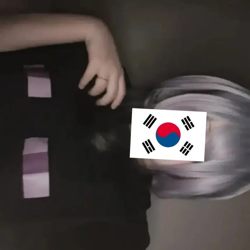 [BUNJANG] Anderman Cosplay Wig T-Shirt / 앤더맨 코스프레 가발 티셔츠