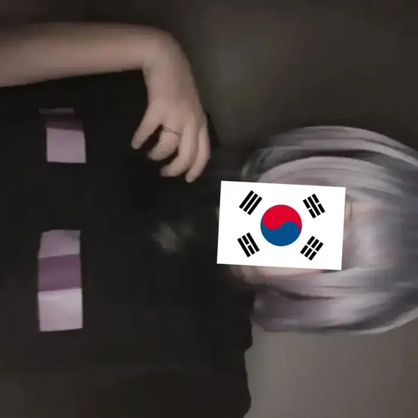 [BUNJANG] Anderman Cosplay Wig T-Shirt / 앤더맨 코스프레 가발 티셔츠
