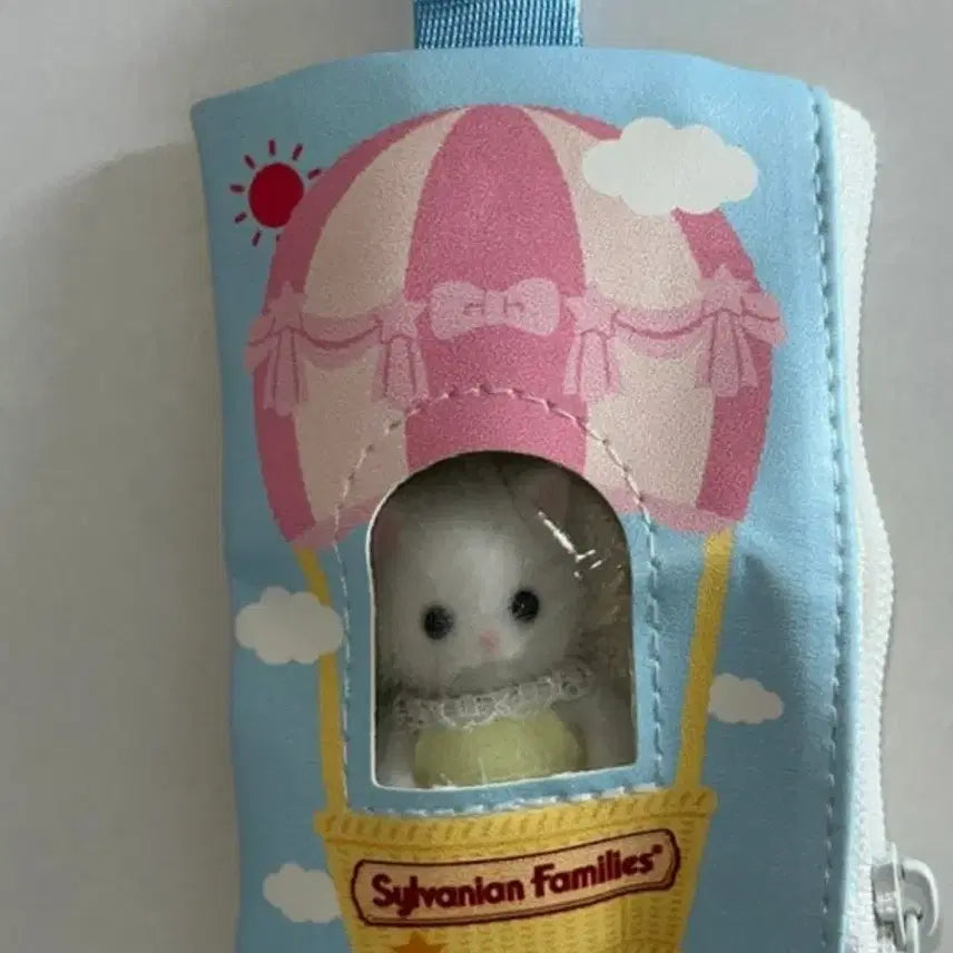 [BUNJANG] Sylvanian Families Pouch Hot Air Balloon Blue / 실바니안 패밀리 파우치 가챠 파란색세로 열기구 (새상품)