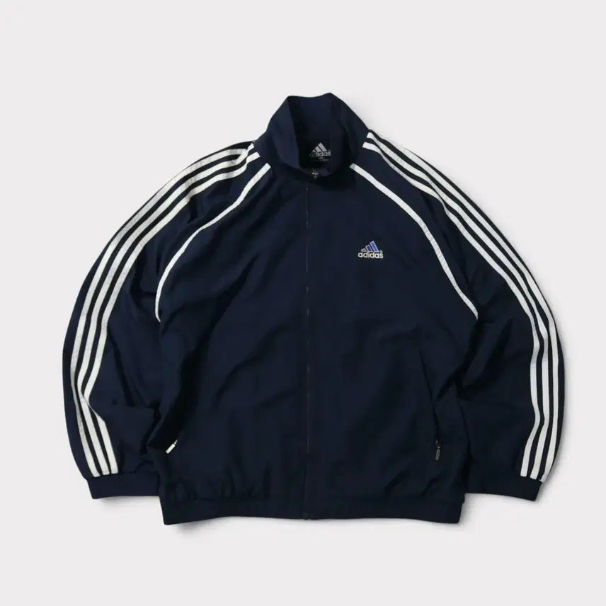 [BUNJANG] Adidas 90's Old School Track Jacket / [XL] 90's 아디다스 올드스쿨 삼선 바람막이 자켓