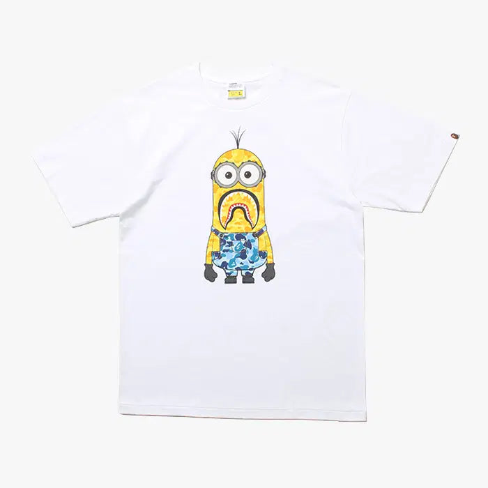 [BUNJANG] BAPE X MINIONS Collaboration White T-Shirt XL / (새상품) BAPE X MINIONS "White T-Shirts"