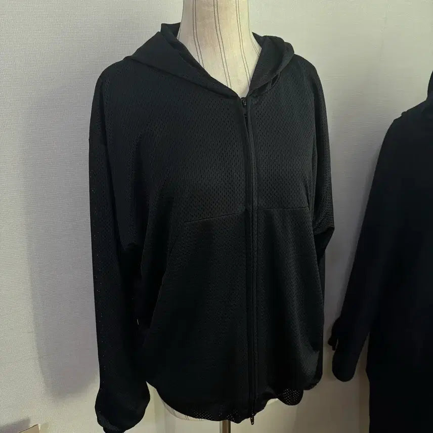 [BUNJANG] Inneer 261 Tricot Mesh Hoodie / 이니어 261 트리콧 메쉬 후디
