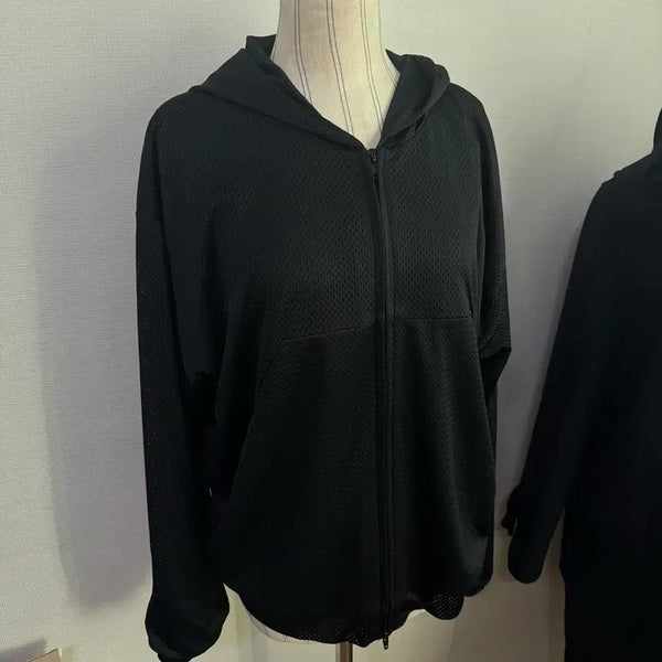 [BUNJANG] Inneer 261 Tricot Mesh Hoodie / 이니어 261 트리콧 메쉬 후디