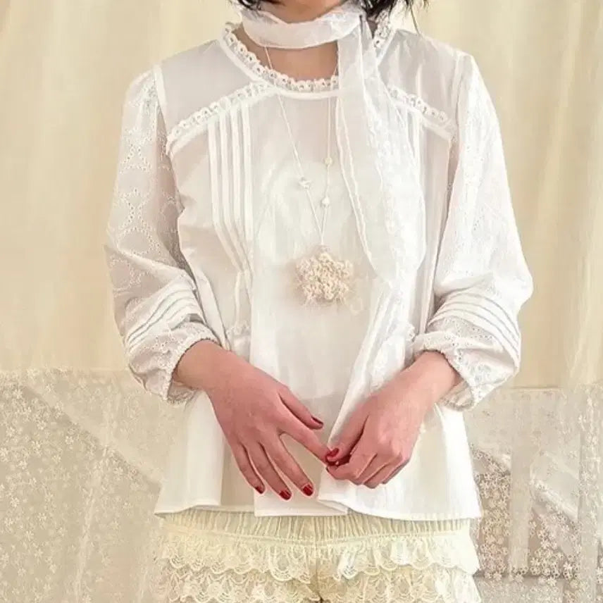 [BUNJANG] Jollyraid Elsie Blouse (New) / 졸리레이드 엘시 블라우스 (새상품)