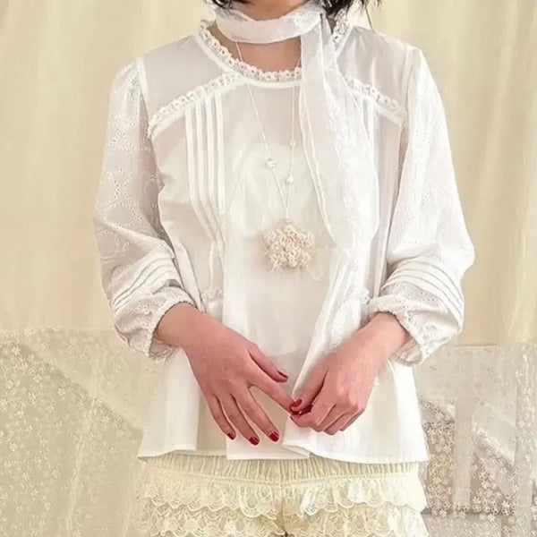 [BUNJANG] Jollyraid Elsie Blouse (New) / 졸리레이드 엘시 블라우스 (새상품)
