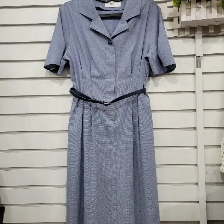 [BUNJANG] BESTI BELLI Blue Shirt Dress / #여성의류BESTI BELLI 브랜드의 블루 셔츠 원피스