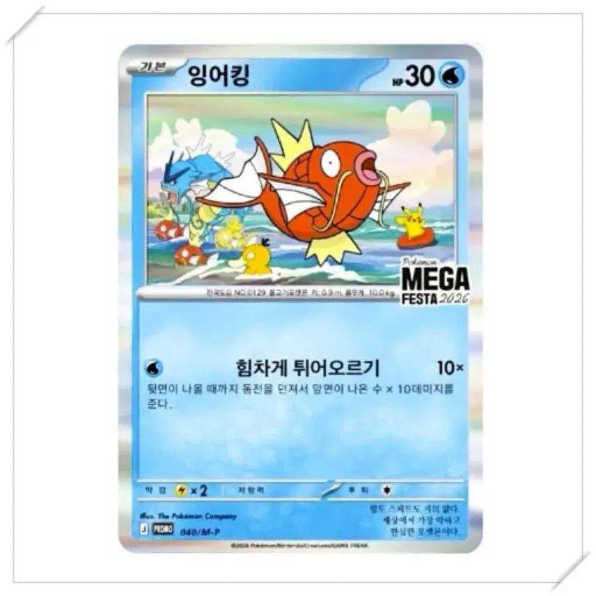 [BUNJANG] Gyarados Promo / 잉어킹 프로모 판매합니다