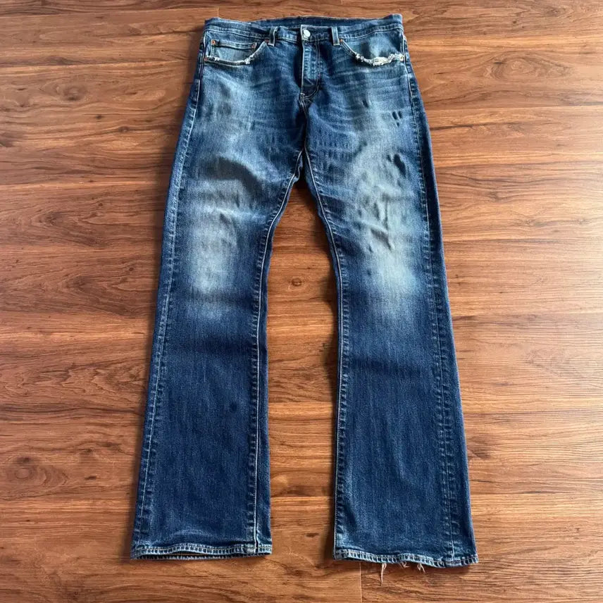 [BUNJANG] Levi's Premium Big E 527 Stretch Flare Jeans / [34]리바이스 프리미엄 빅E 527 스트레치 플레어진