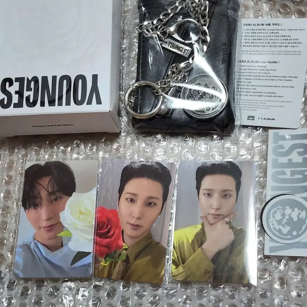 [BUNJANG] Day6 Young K Wallet + POB Photocard Set / 데이식스 영케이 월렛지갑+특전포카