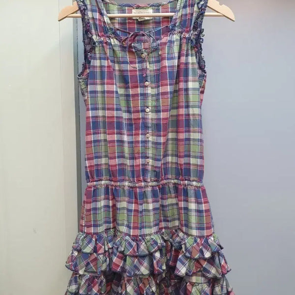 [BUNJANG] Ralph Lauren Denim & Supply Frill Dress XS / 랄프로렌 데님앤서플라이 프릴 원피스 85