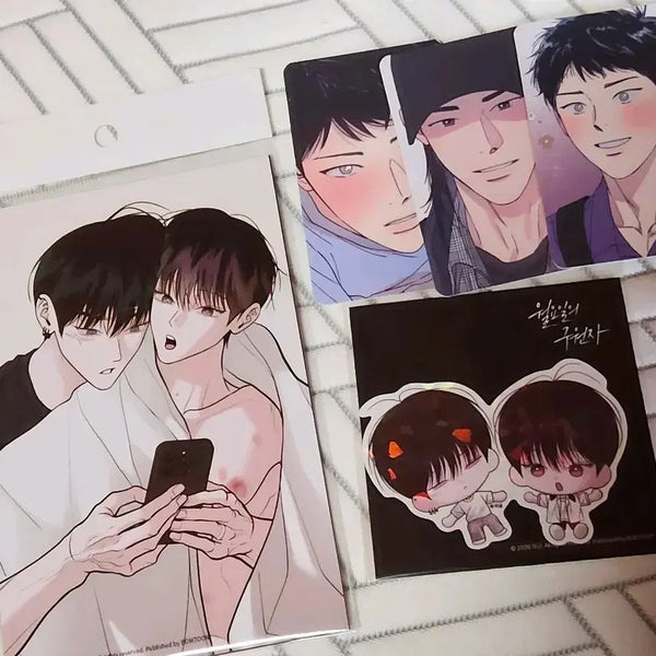 [BUNJANG] Le Bon Salon de Le Bon Monday's Savior Photocard Sticker Set / 레봄 살롱드르봉 월요일의 구원자 인화사진 스티커 110 포카