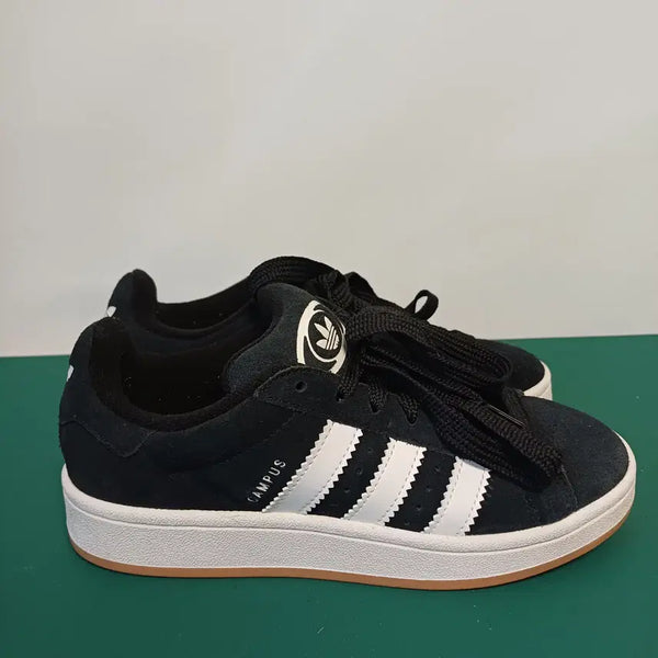 [BUNJANG] Adidas Campus 00s Core Black Gum Sole Sneakers (235mm) / 아디다스 캠퍼스 00s 코어 블랙 껌 (235mm / HQ6638)