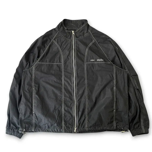 [BUNJANG] oioi White Stitch Windbreaker Jacket M / 오아이오아이 oioi 화이트 스티치 바람막이 자켓 M