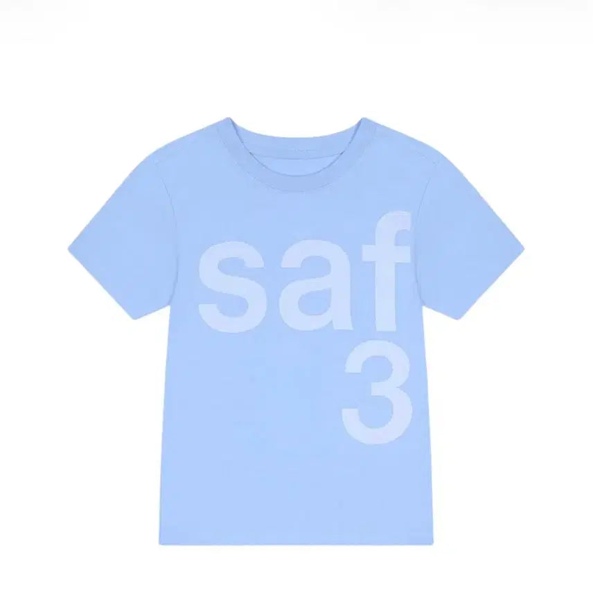 [BUNJANG] Safari Spot Basic Safari T-shirt Sky Size 2 / 사파리스팟 1/2 베이직 사파리 티셔츠 스카이 2사이즈