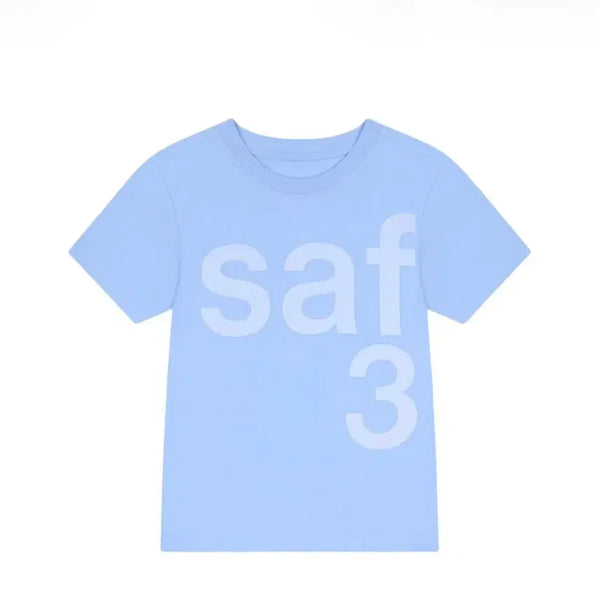 [BUNJANG] Safari Spot Basic Safari T-shirt Sky Size 2 / 사파리스팟 1/2 베이직 사파리 티셔츠 스카이 2사이즈