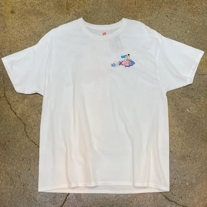 [BUNJANG] Hanes Vintage Fish Graphic T-Shirt XL / 미국 빈티지 Hanes 헤인즈 물고기 그래픽 반팔 티셔츠