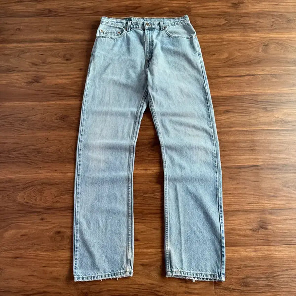 [BUNJANG] Levi's 505 USA Made 90s Regular Straight Fit Denim Jeans / [34]90's 리바이스 USA 505 레귤러 스트레이트 데님 팬츠