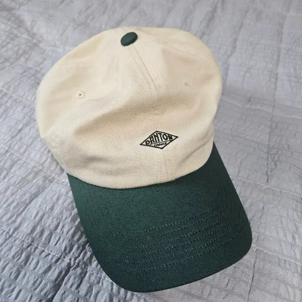 [BUNJANG] DanTon Cotton Ball Cap Ivory/Green / (정품) 단톤 코튼 볼캡 아이보리/그린