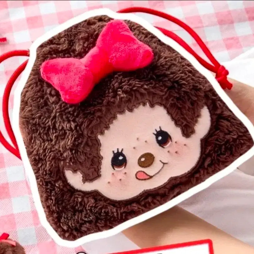 [BUNJANG] Illiyoon Monchhichi Pouch / 일리윤 몬치치 파우치