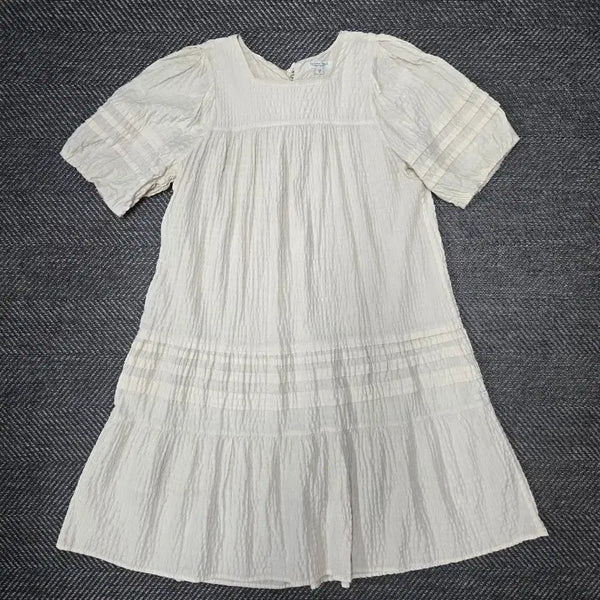[BUNJANG] Thursday Island Square Neck Pintuck Dress / 써스데이아일랜드 스퀘어넥 핀턱 원피스