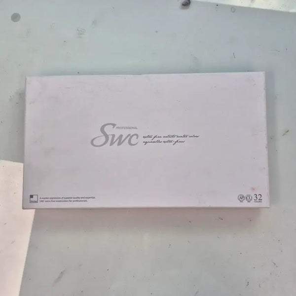 [BUNJANG] Shinhan SWC Professional Watercolor Paint Set (32 Colors) / 신한 SWC 전문가용 수채화 물감 32색